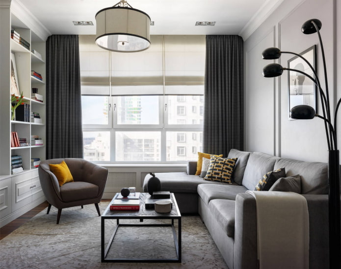 large window in the living room