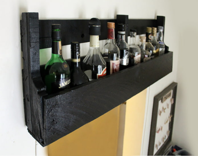 Bottle shelf