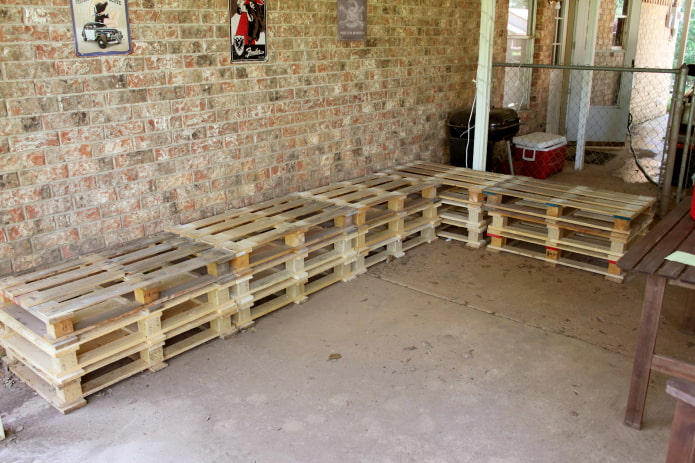Base for a sofa