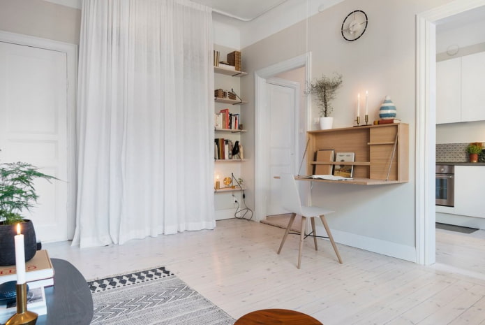 Cabinet with table