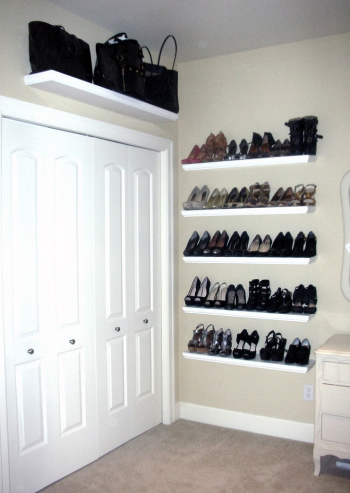 shoe shelves