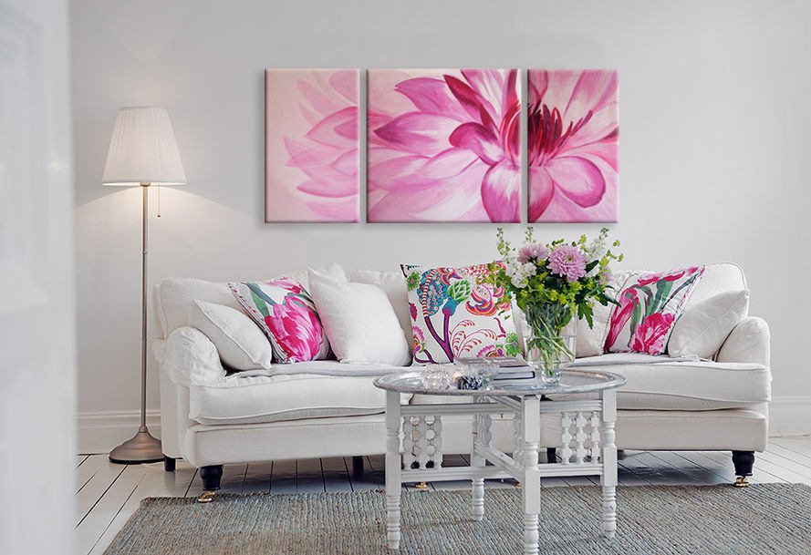 50 photos of modular paintings in the interior