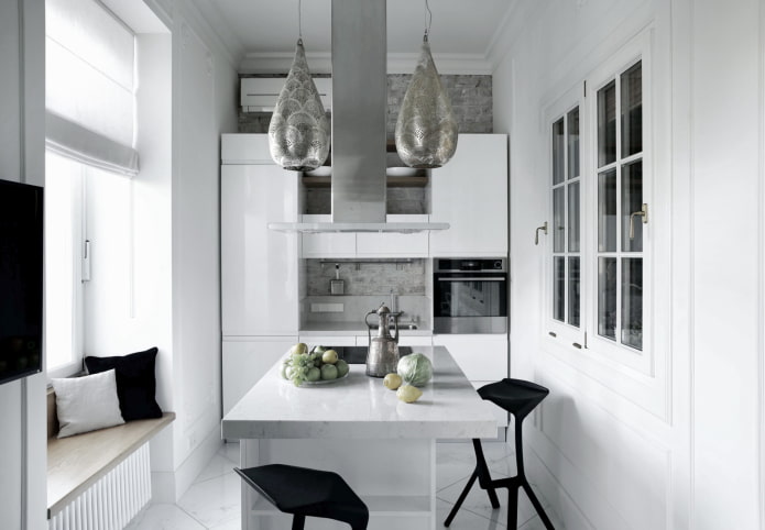 wall-to-wall kitchen set