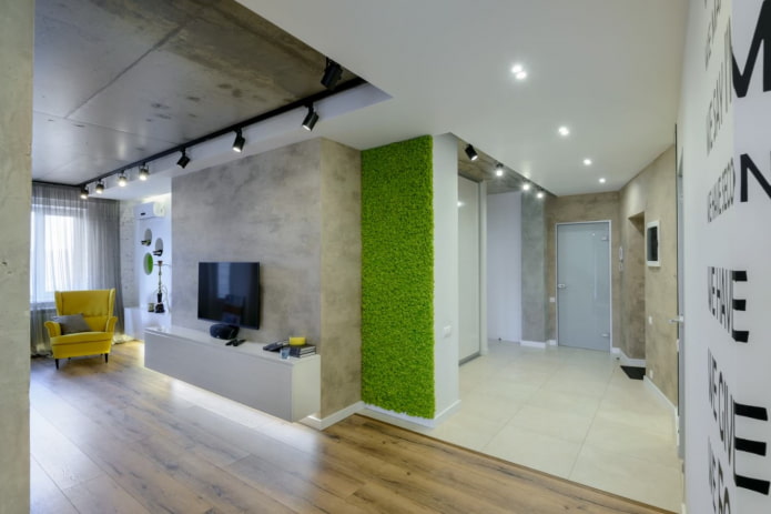 open-plan apartment design