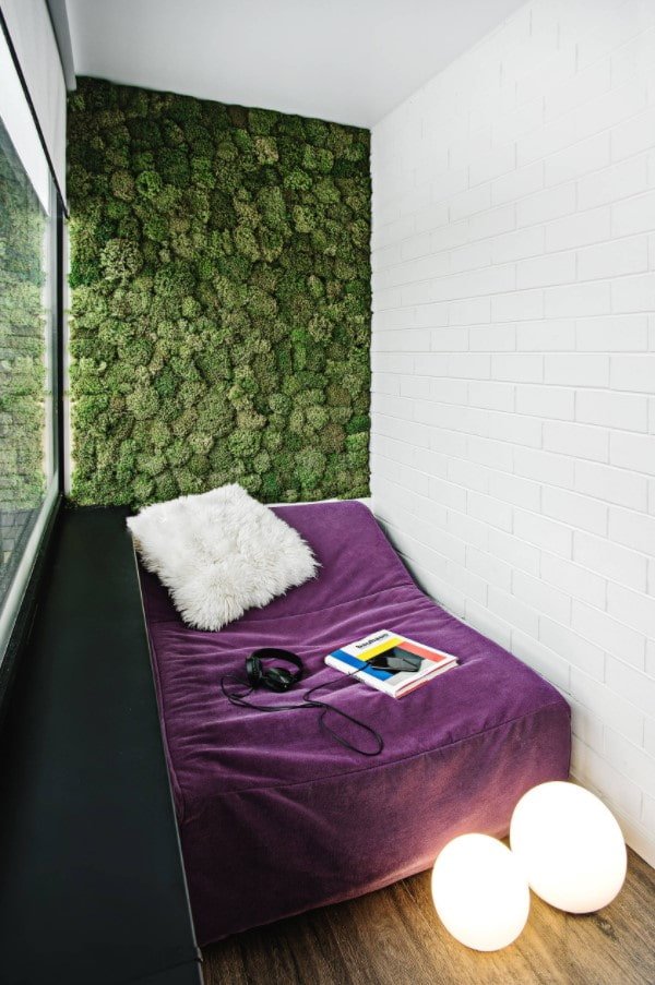 balcony relaxation area