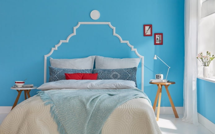 headboard made of moldings