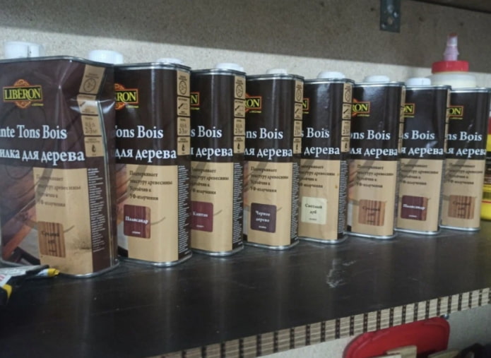 Liberon wood stain