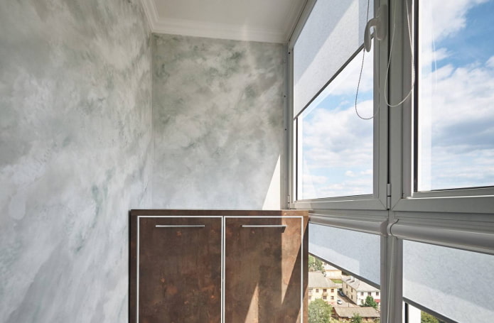 marble balcony wall decoration