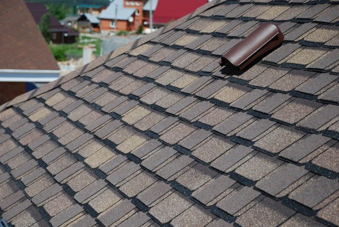 three-layer flexible shingles of the Brix type