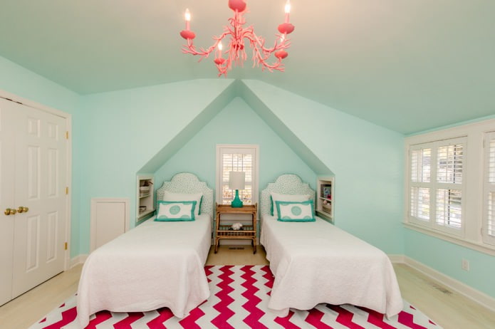 Mint-pink nursery