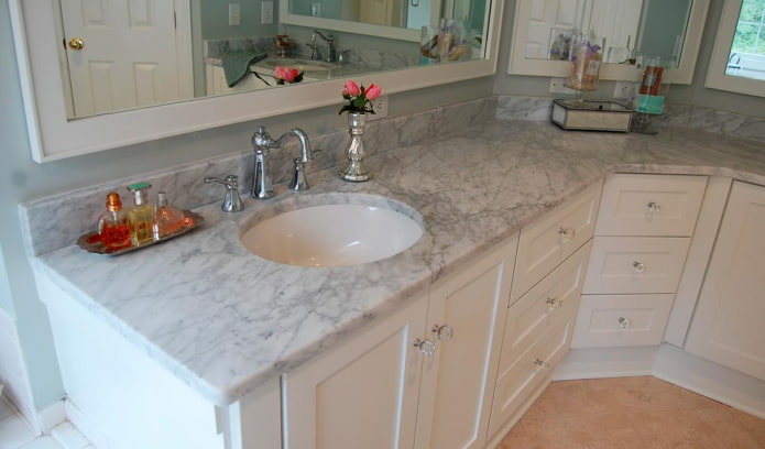 light countertop