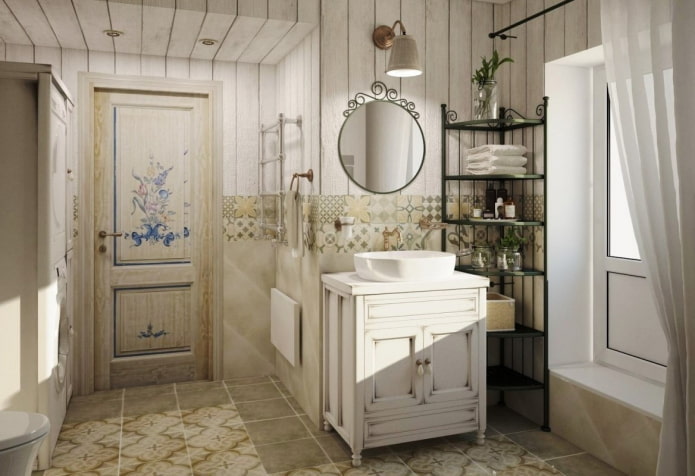 Provence style doors