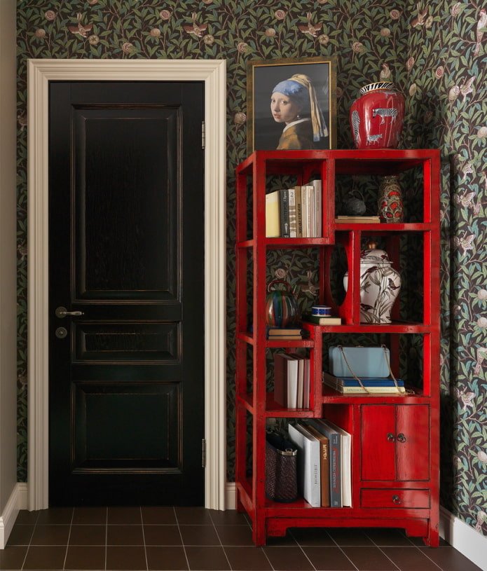 white door frames