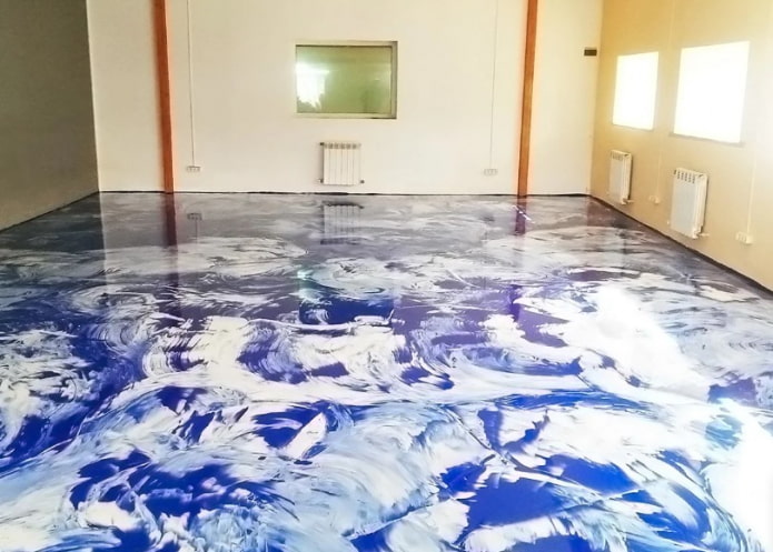 beautiful self-leveling floor