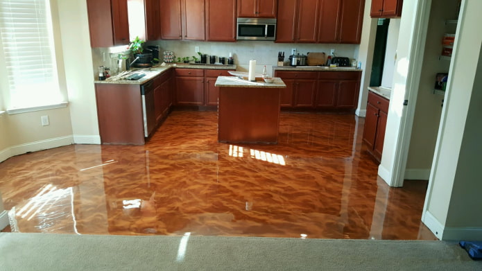 epoxy resin floor