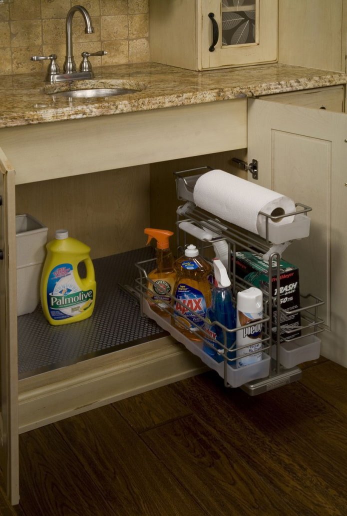 Built-in shelf