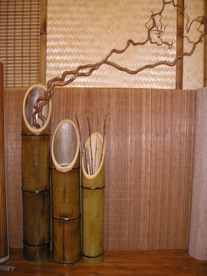 bamboo vase