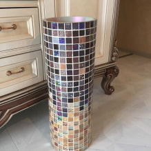Floor vases in the interior: types, design, shape, color, style, filling options-1