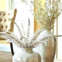 Floor vases in the interior: types, design, shape, color, style, filling options-3
