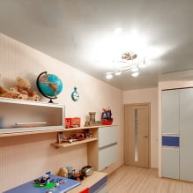 Stretch ceiling for children's room: 60 best photos and ideas-1