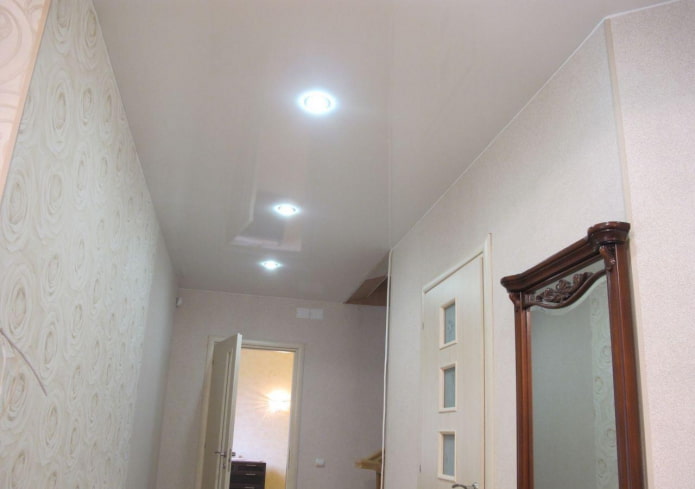 tension structure with spotlights