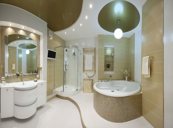 white ceramic tiles on the floor