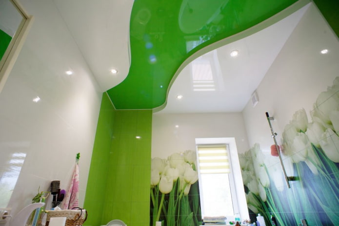 figured stretch ceiling