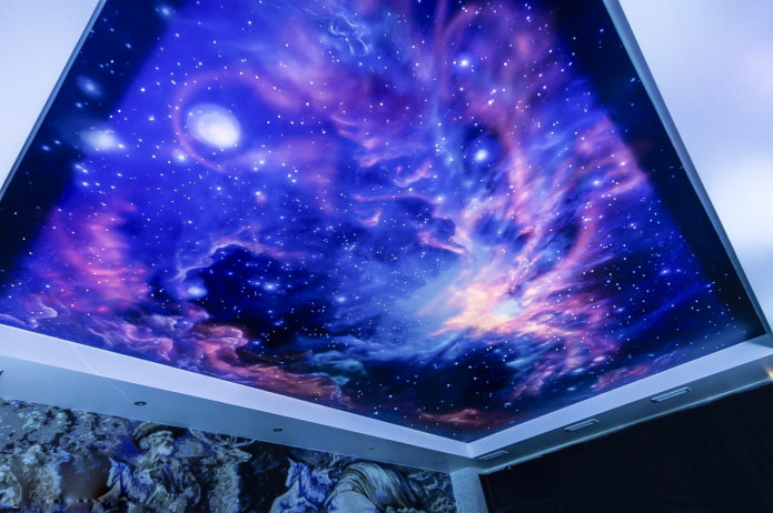 ceiling with space image