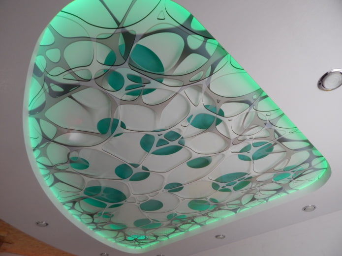 carved 3D ceiling
