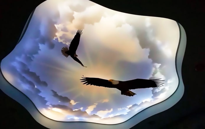 3D print on the ceiling