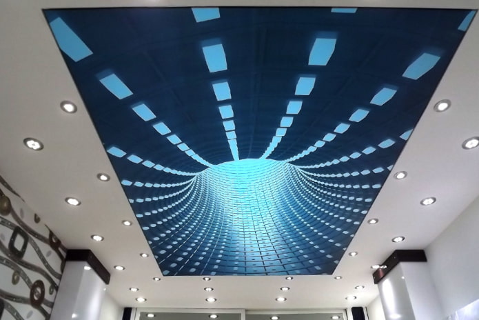 Abstraction on the ceiling