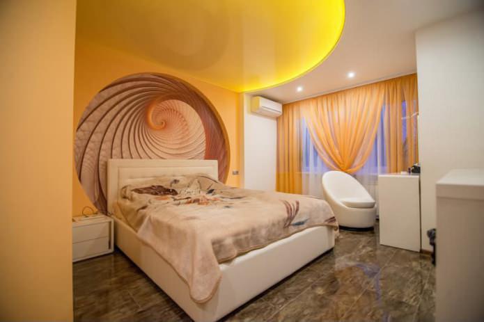 two-color ceiling
