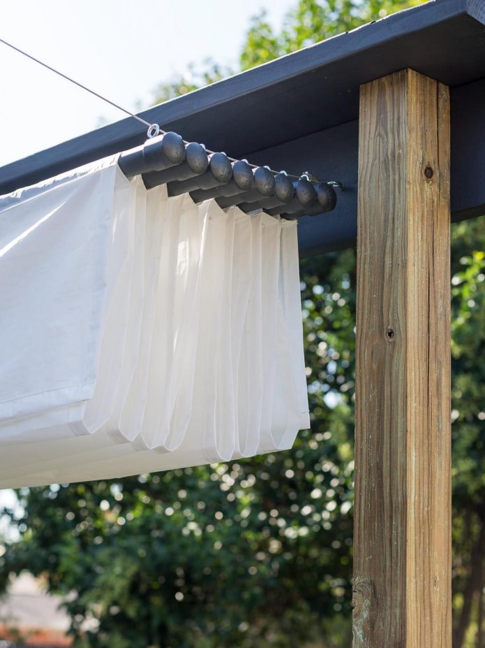 Folded canopy
