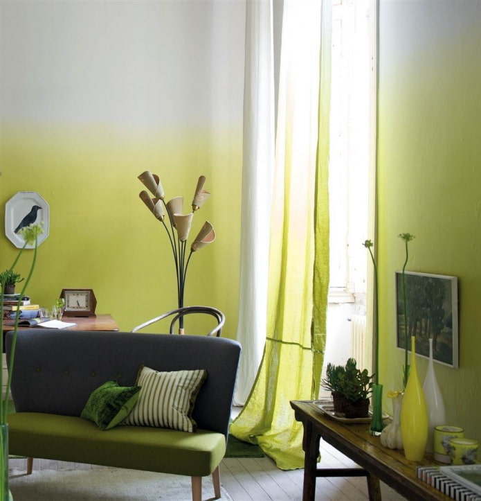 lemon-white gradient
