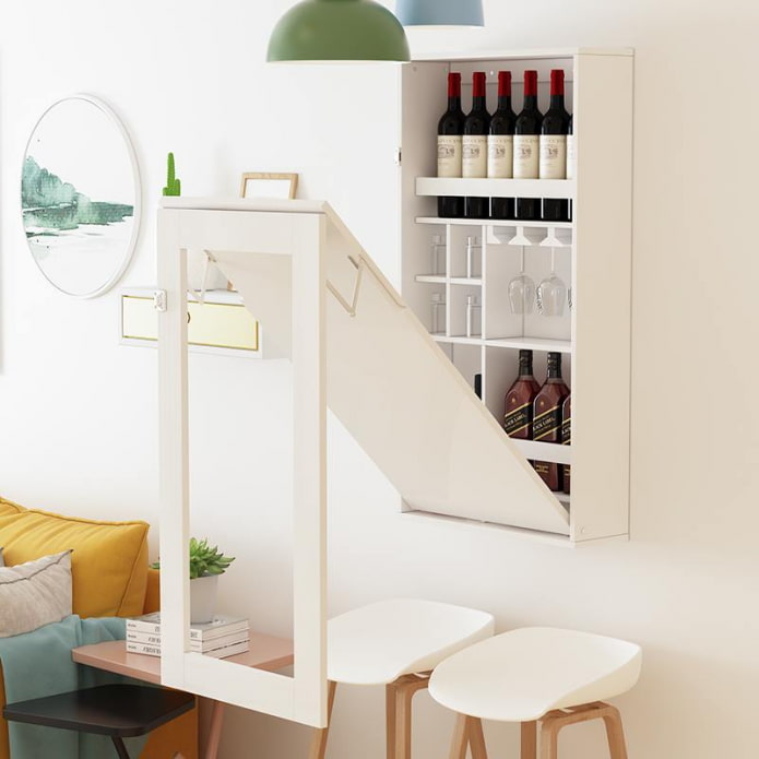 Folding counter