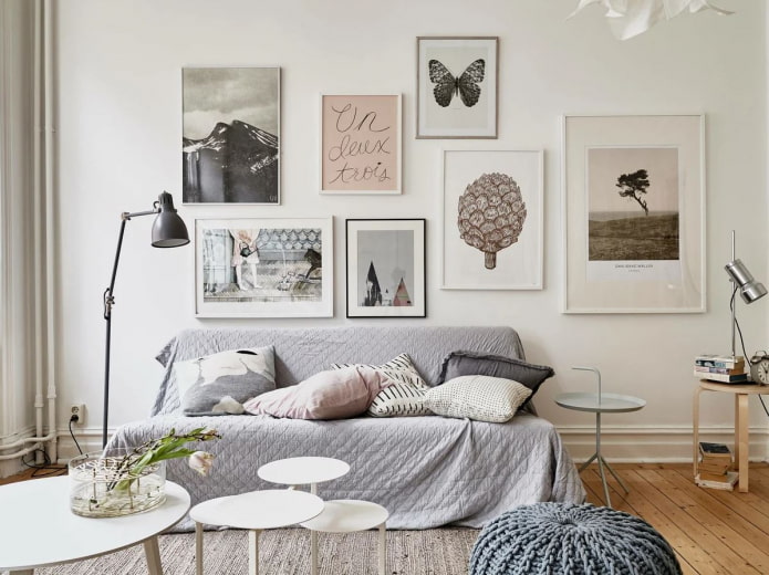 Posters on the wall