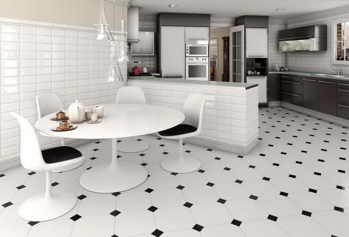 porcelain tile floor