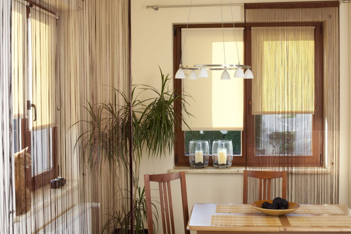 muslin in the kitchen interior