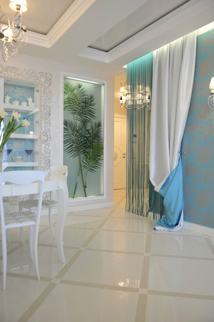 Thread curtains
