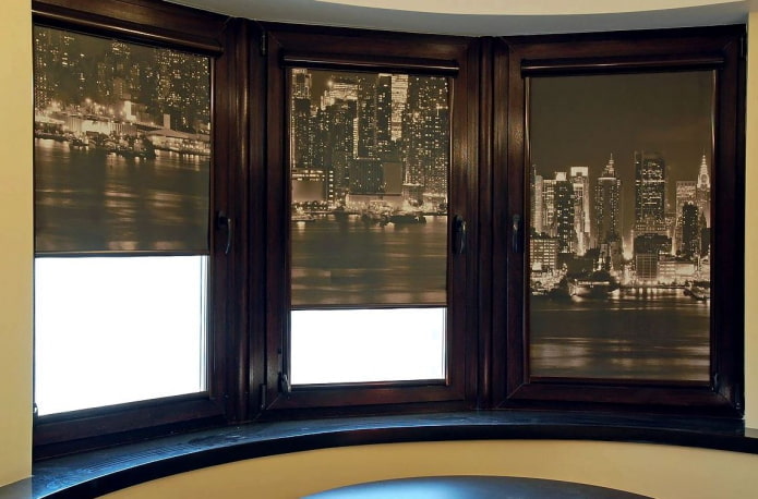 roller blinds with photo printing