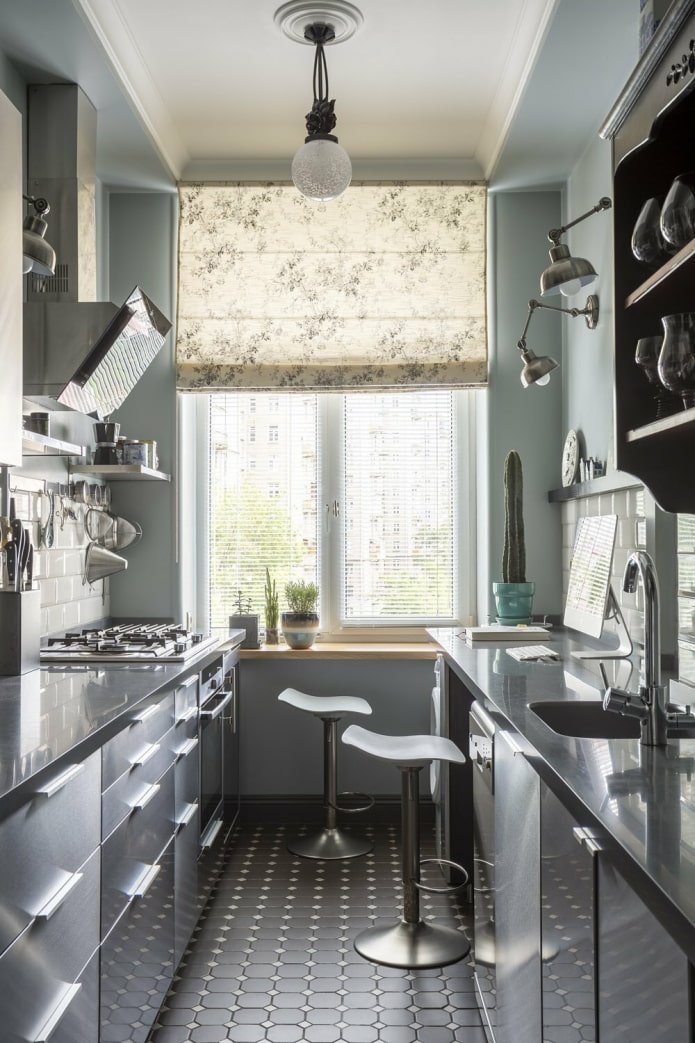 parallel kitchen layout