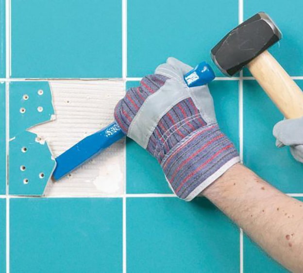 Tile removal