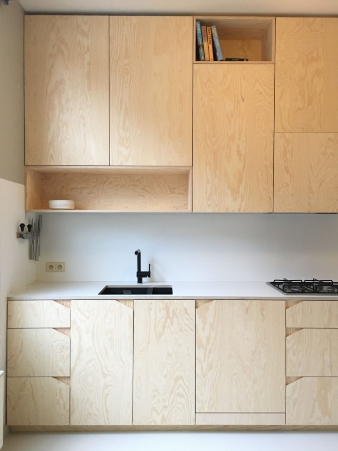 Plywood facades