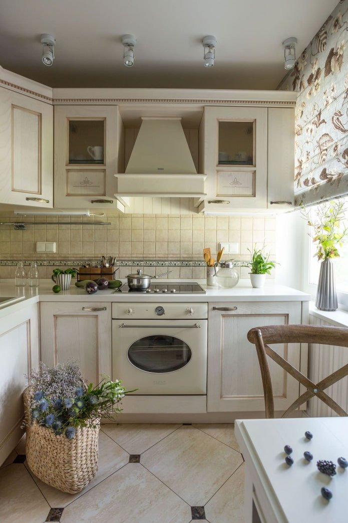 Kitchen with patina