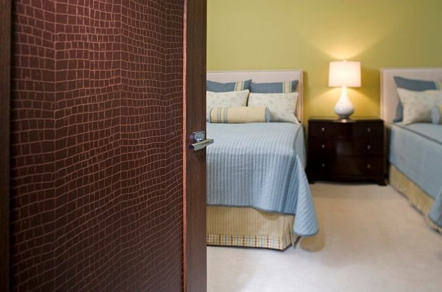 Leather substitute for doors