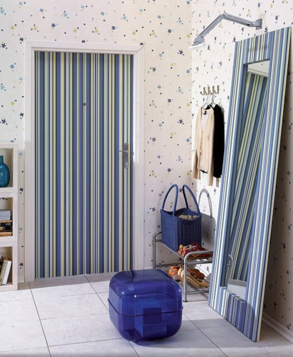Papered door
