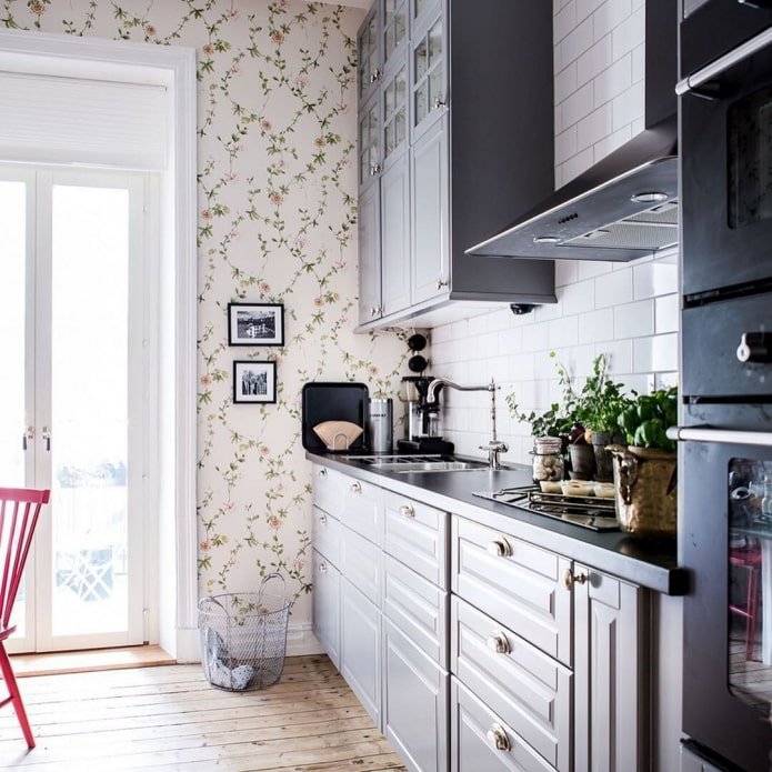 kitchen in a modern style