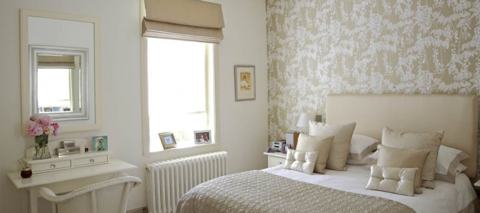 beige wallpaper with a pattern