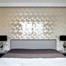 Wallpaper for a small room: choosing a color, pattern, expanding photo wallpaper, combination-3