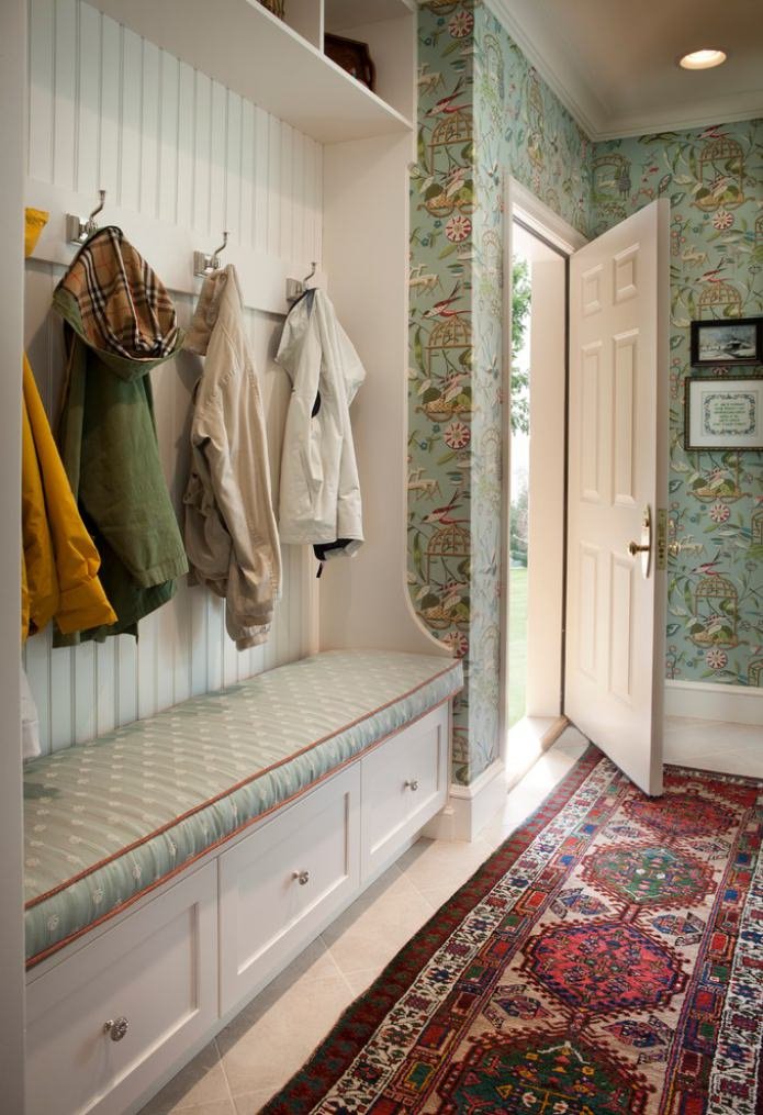 hallway in the Provence style